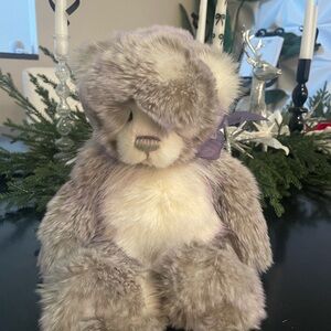 Charlie’s Bears “Meghan”  with Purple Ribbon